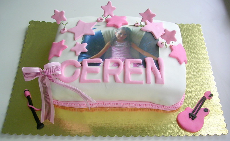 KURABİYE ADAM PASTA TASARIM ATÖLYESİ Fotoğraf Baskılı Pasta