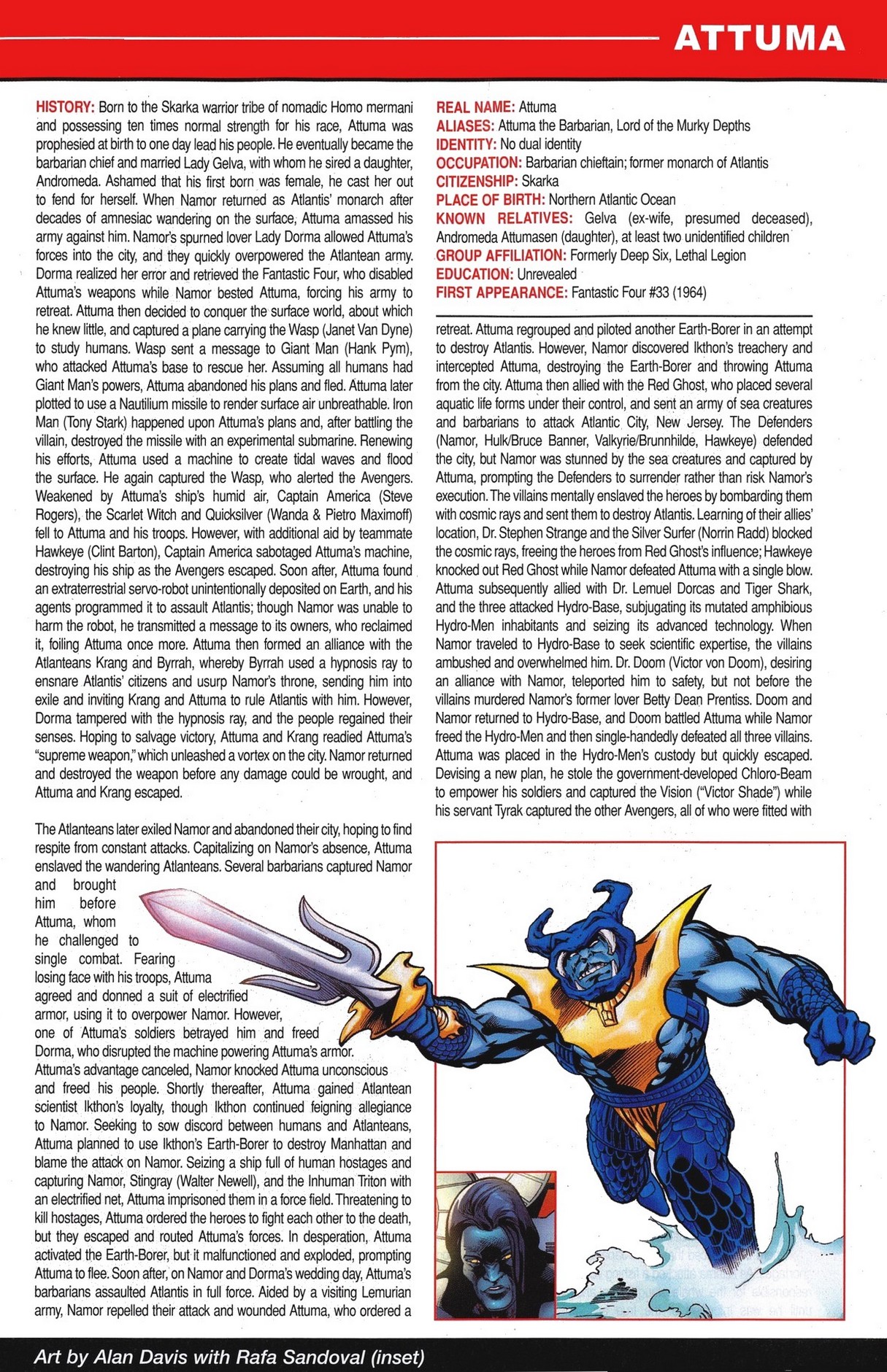 Read online Official Handbook of the Marvel Universe A To Z Update comic -  Issue #2 - 5