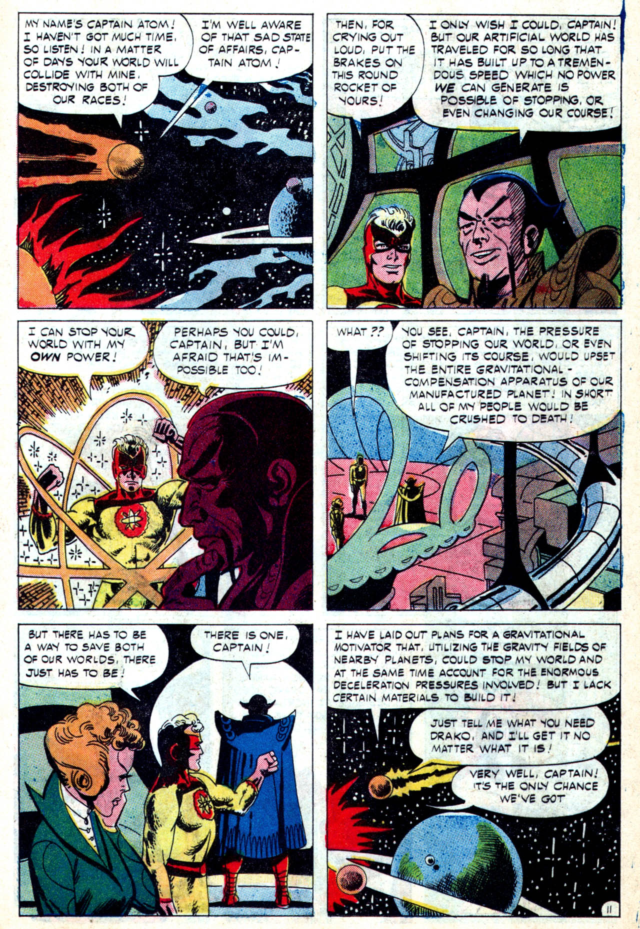 Read online Captain Atom (1965) comic -  Issue #80 - 17
