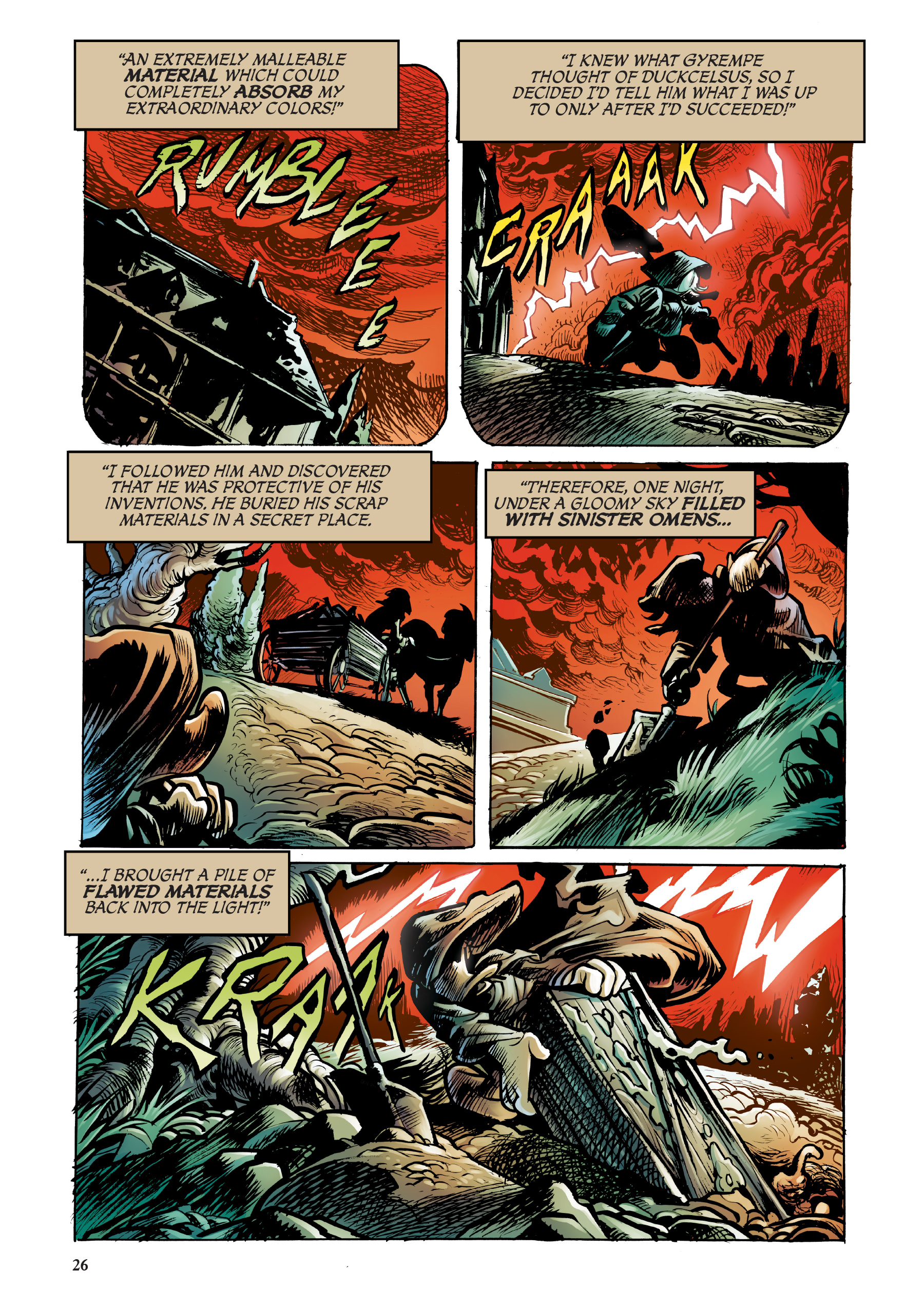Read online Disney Frankenstein, Starring Donald Duck comic -  Issue # TPB - 26