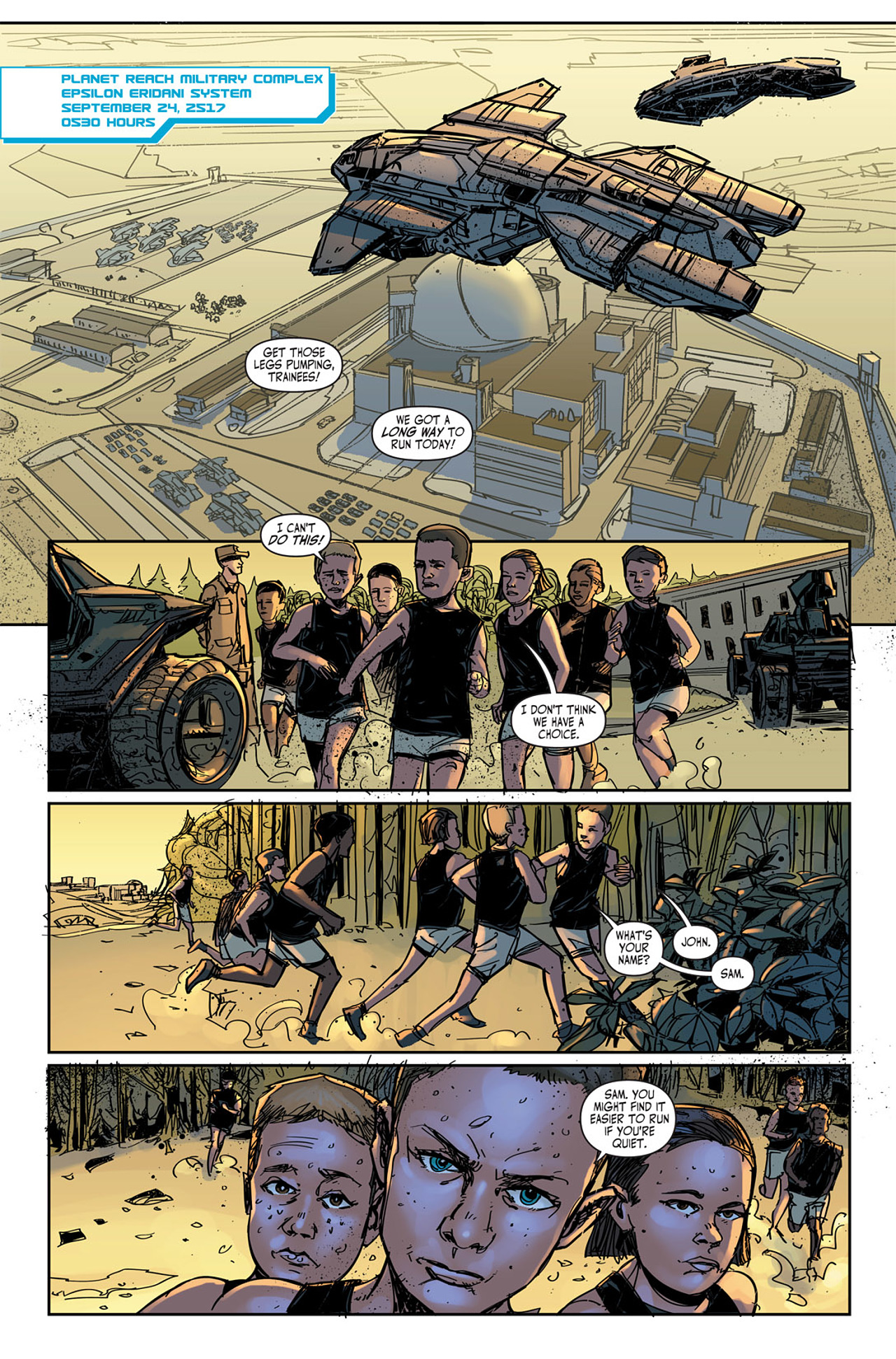 Read online Halo: Fall Of Reach - Boot Camp comic -  Issue # Full - 35