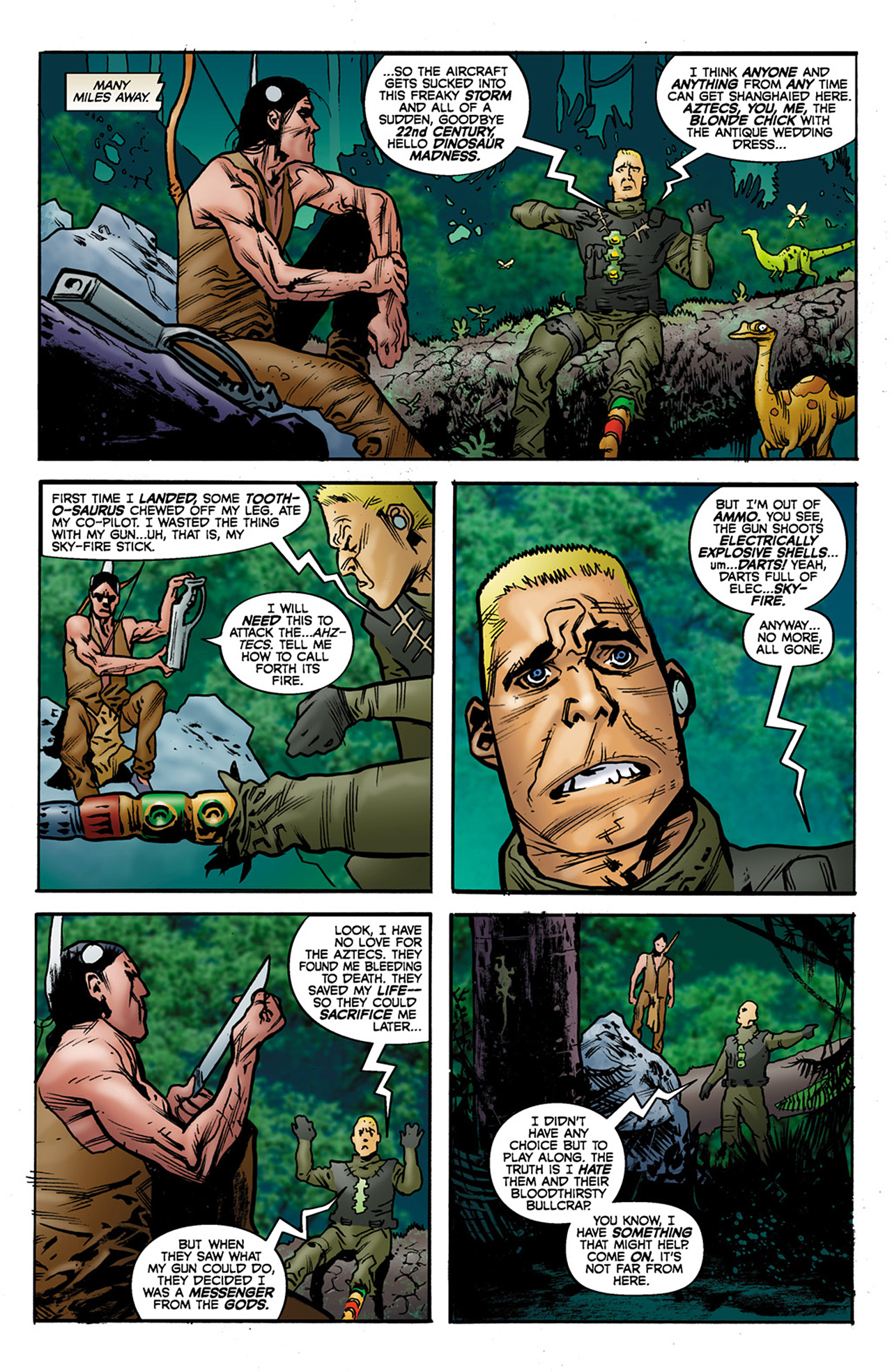 Read online Turok, Son of Stone (2010) comic -  Issue #3 - 16