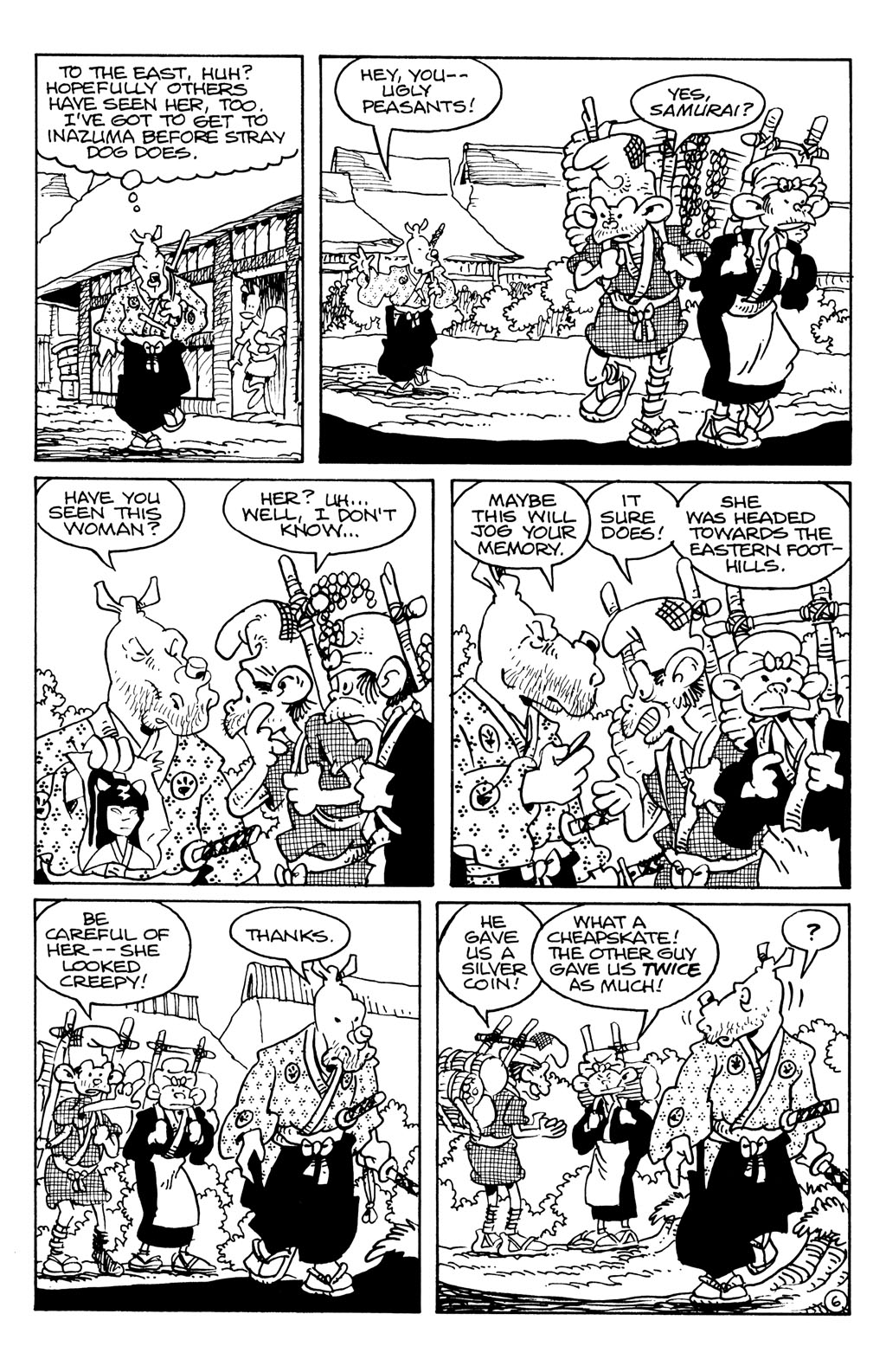 Usagi Yojimbo (1996) Issue #79 #79 - English 16
