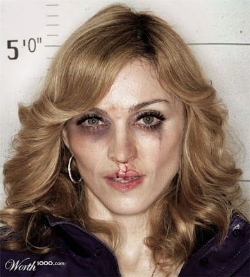 Madonna, Photoshopped Celebrity Mugshots