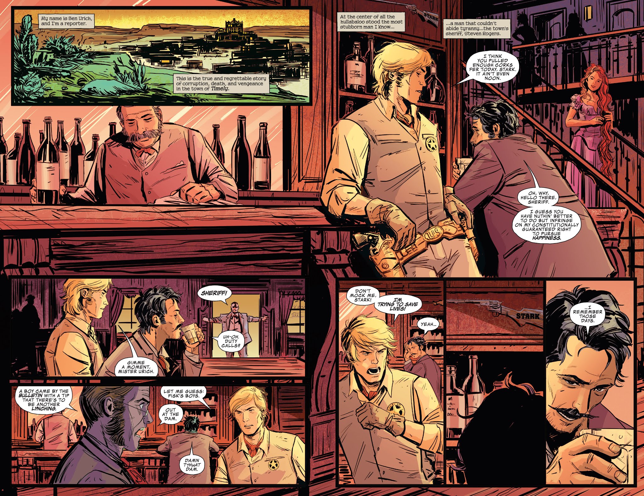 Read online Marvel 1872: Warzones! comic -  Issue # TPB - 7