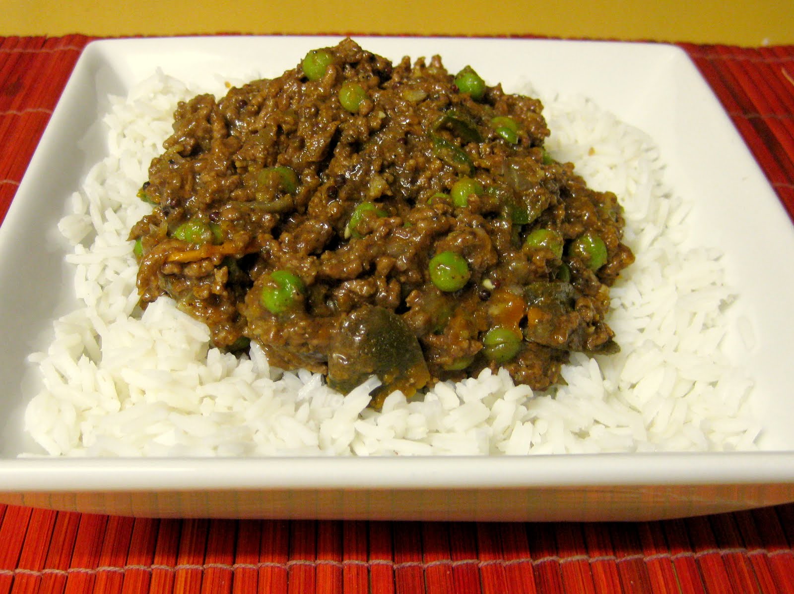 Jase's Kitchen Keemar Mattar (Mince & Pea Curry)