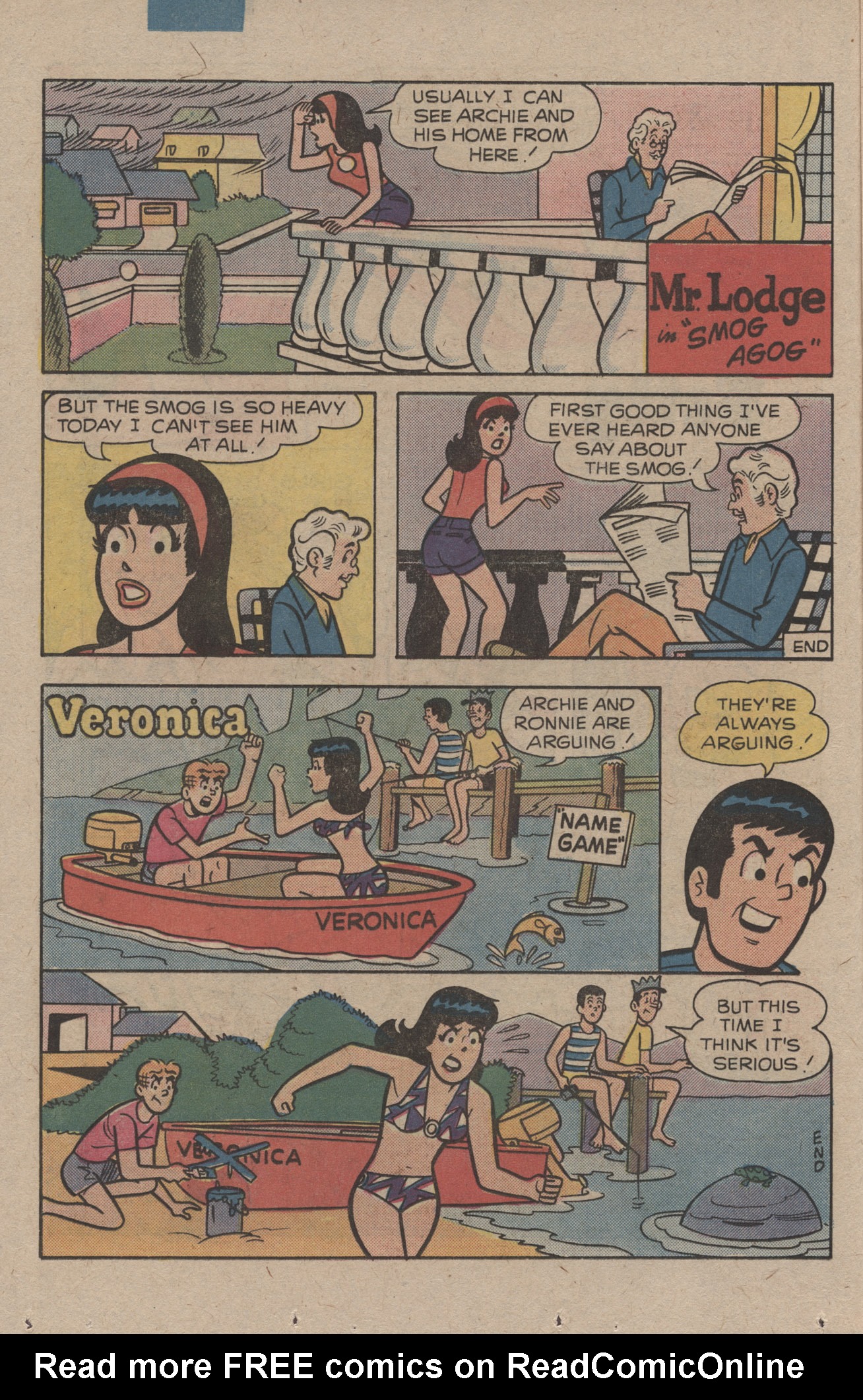 Read online Archie's Joke Book Magazine comic -  Issue #280 - 14