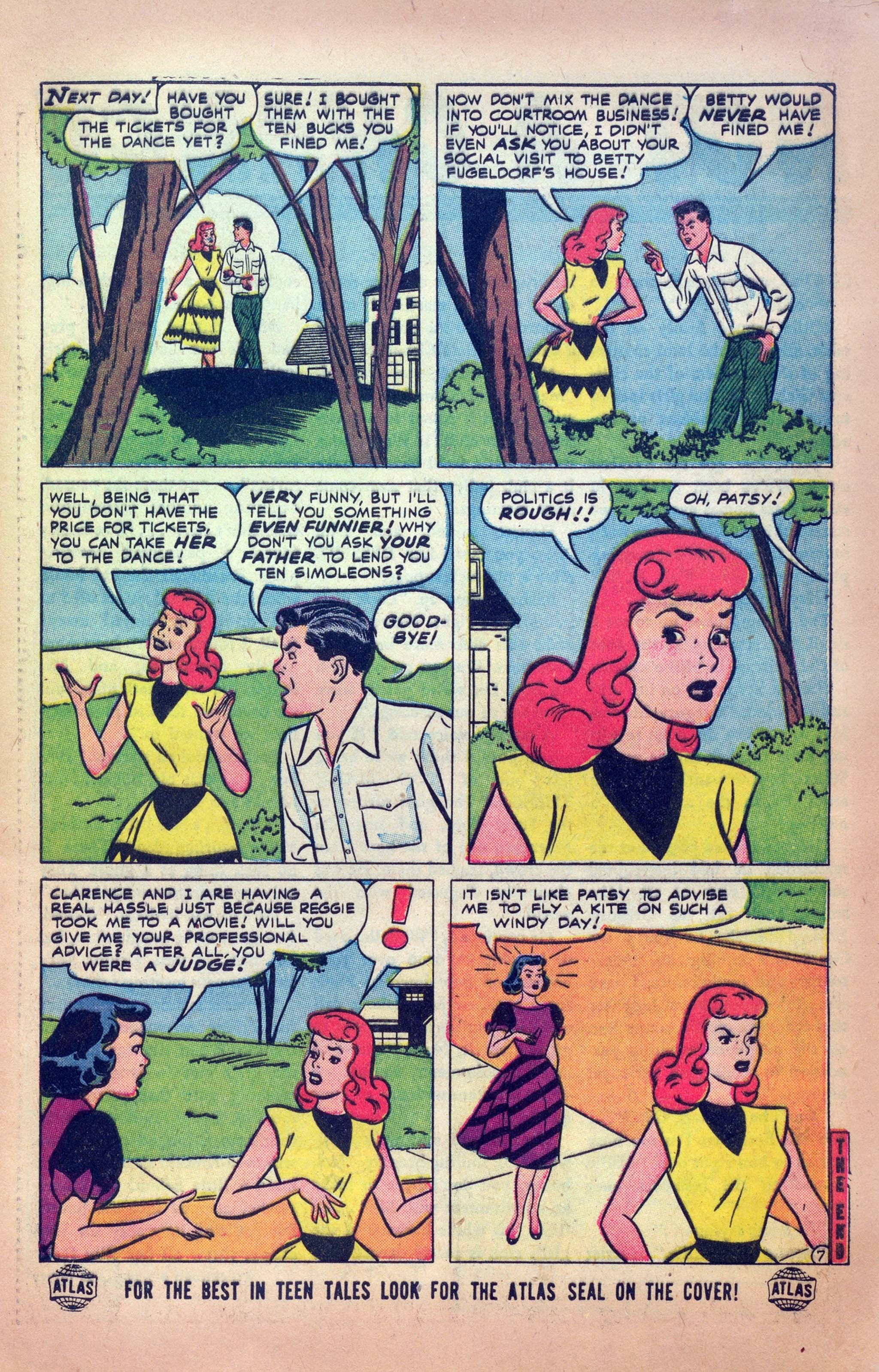 Read online Patsy and her Pals comic -  Issue #15 - 9