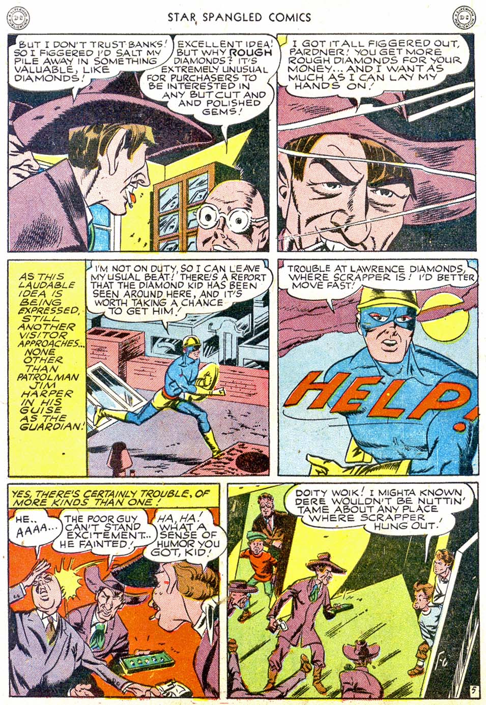 Read online Star Spangled Comics comic -  Issue #37 - 7