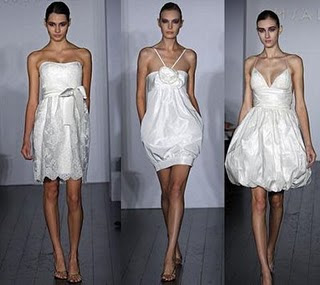 Trendy Summer White Wedding Dresses 2010/2011