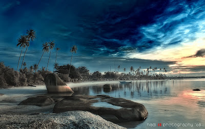 Foto pulau Belitung atau Belitong