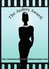 I won the Audrey Award!!!