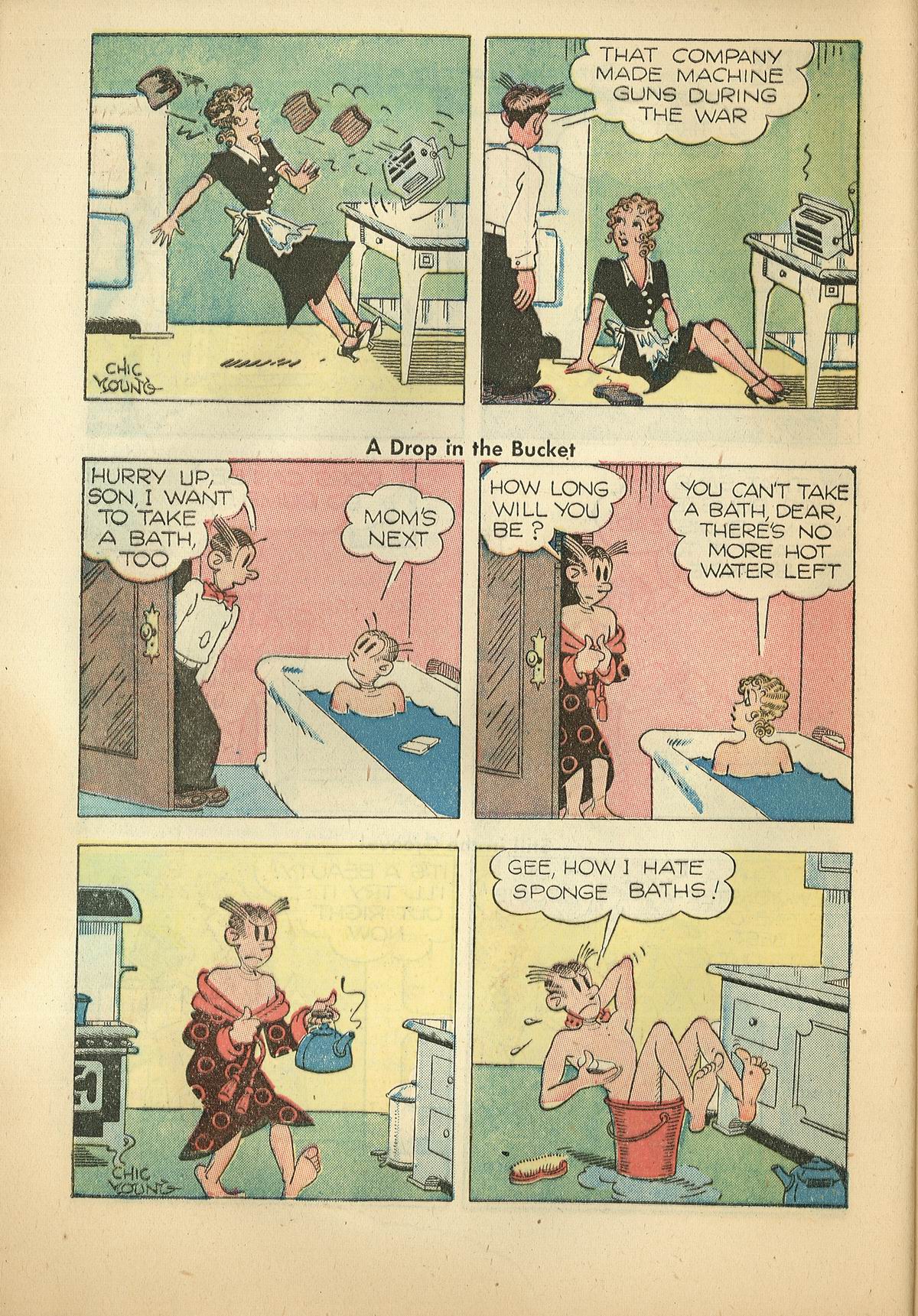 Read online Blondie Comics (1947) comic -  Issue #14 - 28