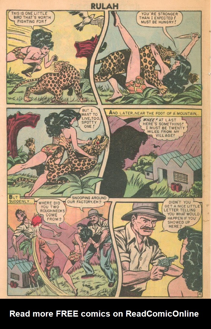 Read online Rulah - Jungle Goddess comic -  Issue #18 - 29