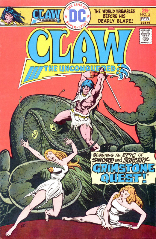 Read online Claw  The Unconquered comic -  Issue #5 - 1