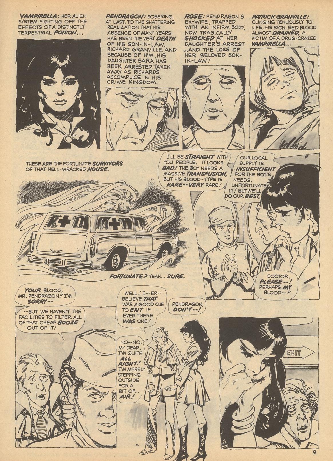 Read online Vampirella (1969) comic -  Issue #26 - 9