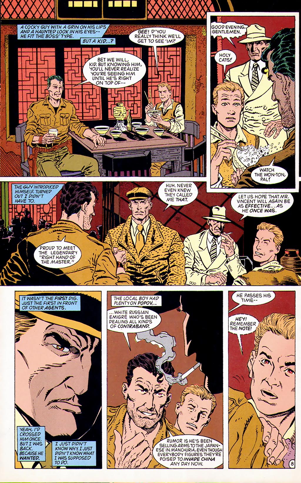 Read online The Shadow Strikes! comic -  Issue #25 - 8