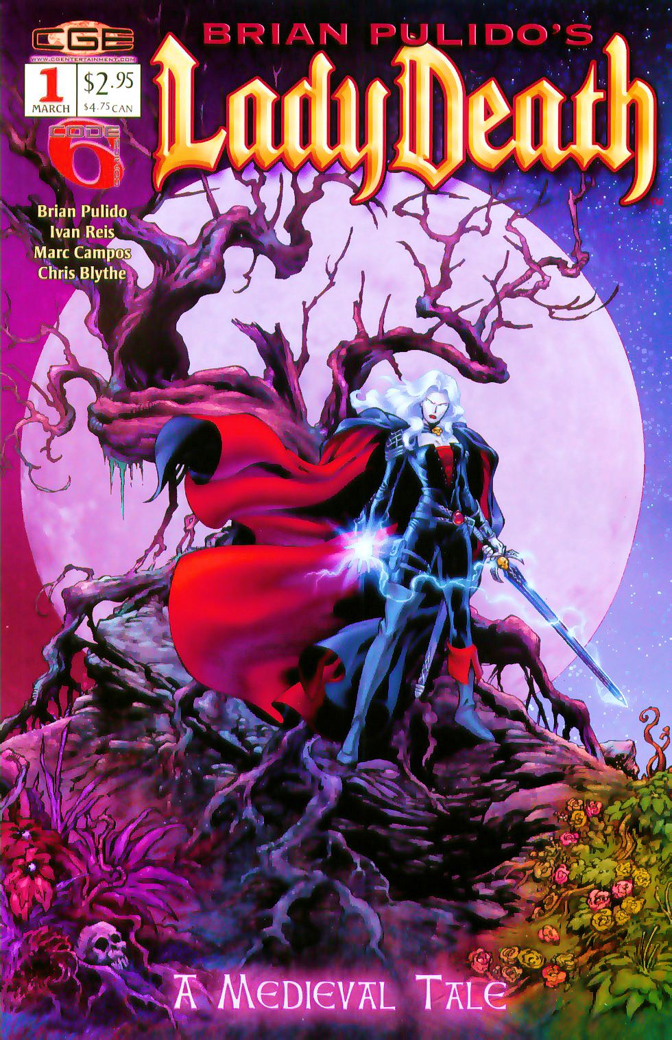 Read online Lady Death: A Medieval Tale comic -  Issue #1 - 1