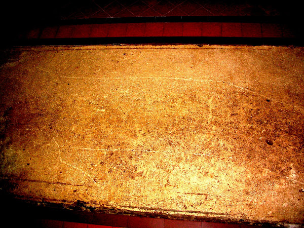 The Tombstone of St Tewdrig in Chancel