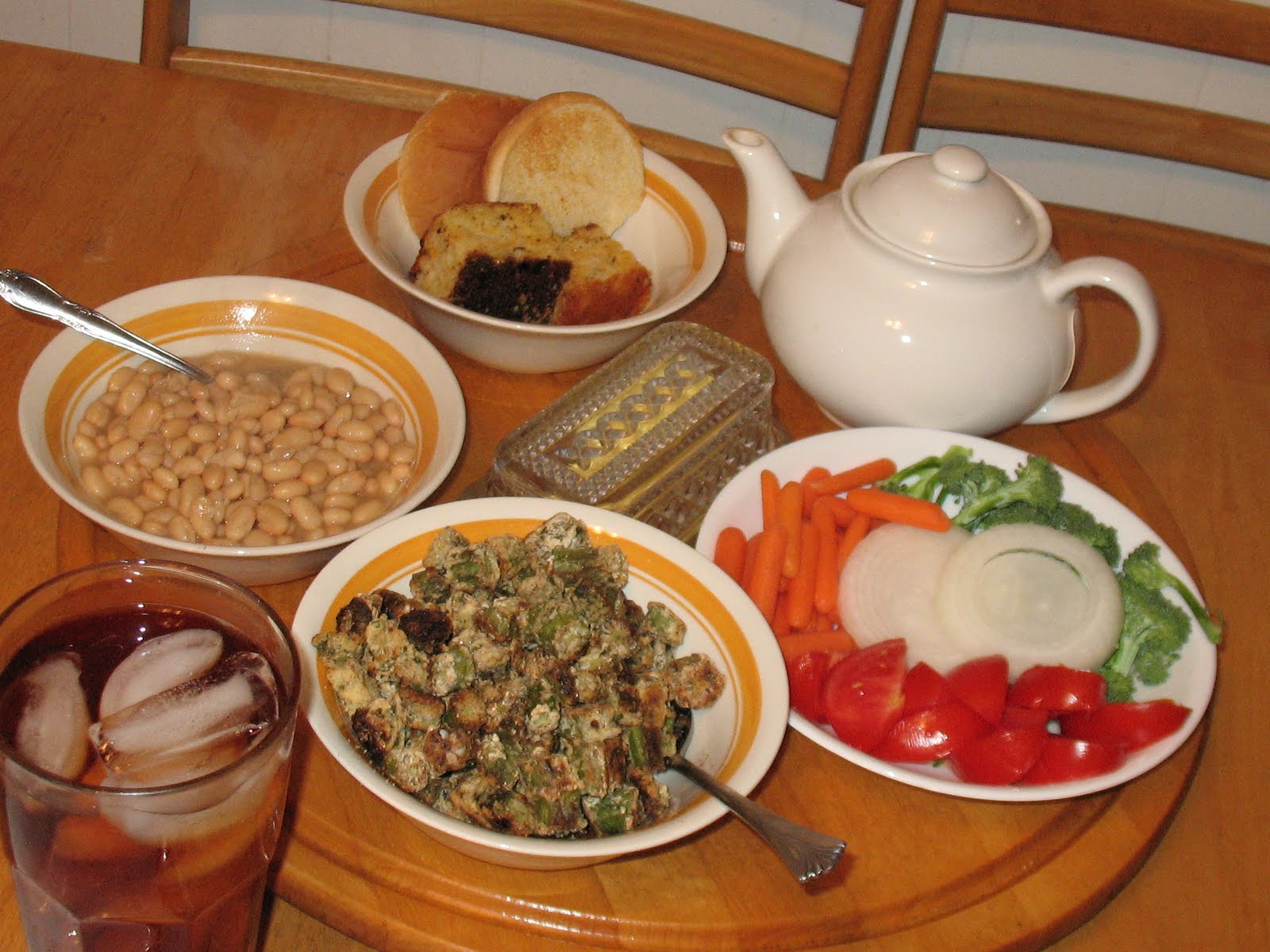 Hall of Flowers New way to cook okra