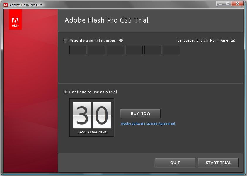 Adobe Flash Professional Free Trial