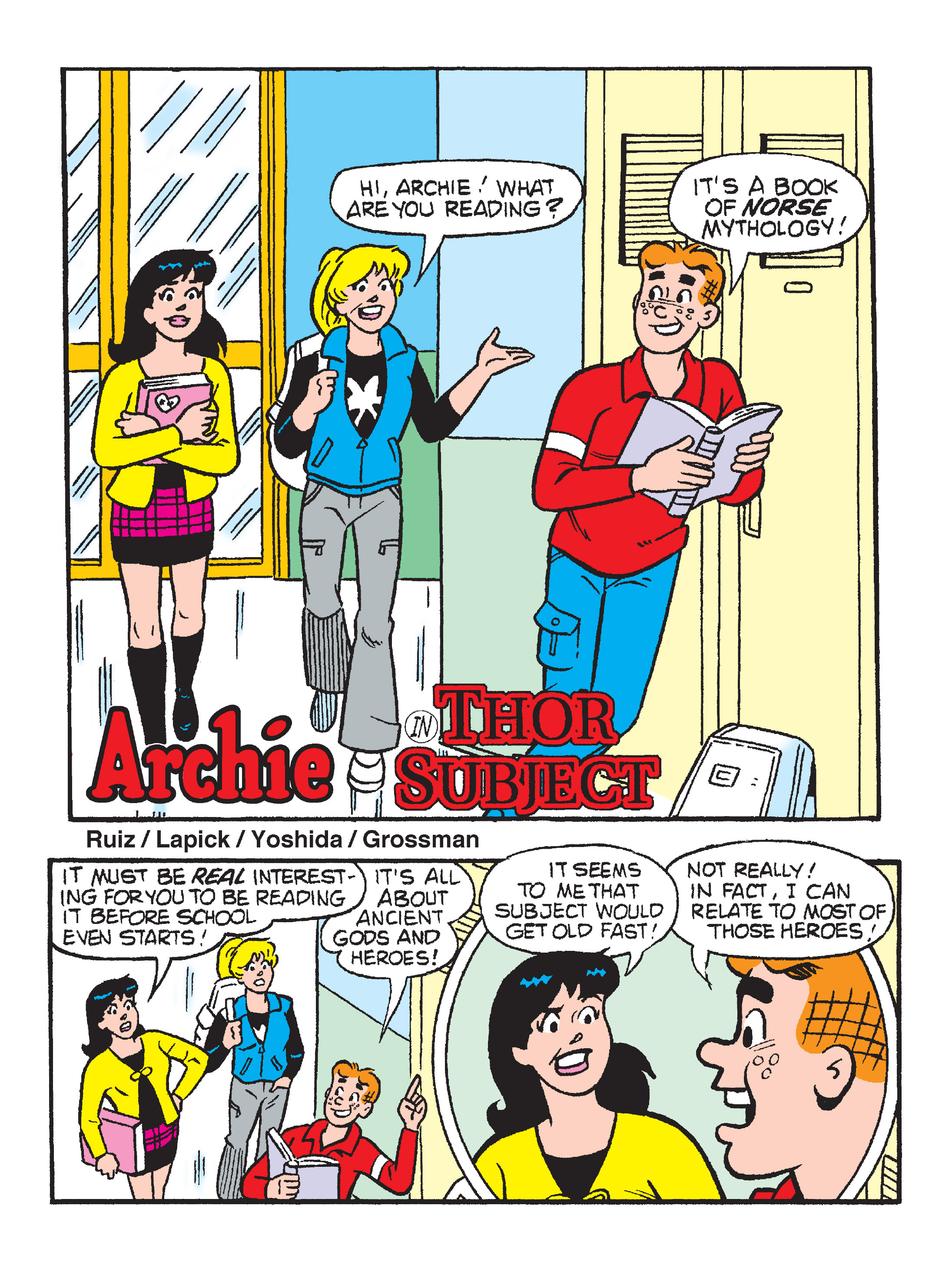 Read online Archie Comics Spectacular School Daze comic -  Issue # TPB - 99