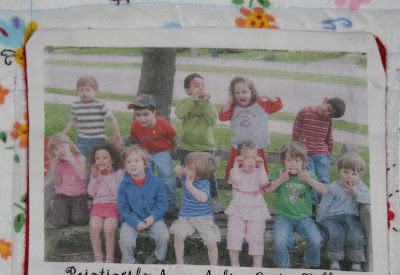 a little of this: Preschool Art Quilt