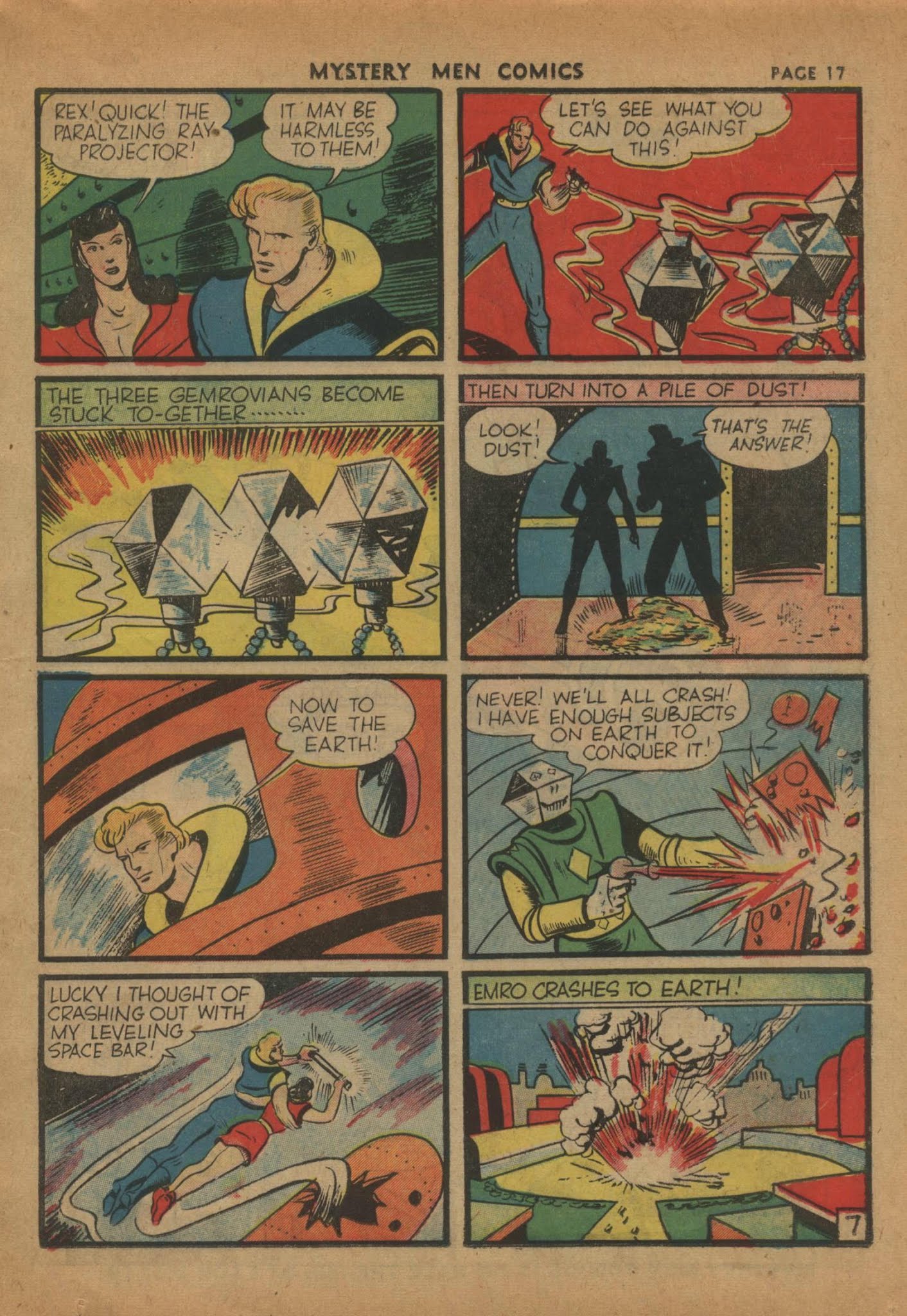 Read online Mystery Men Comics comic -  Issue #16 - 19