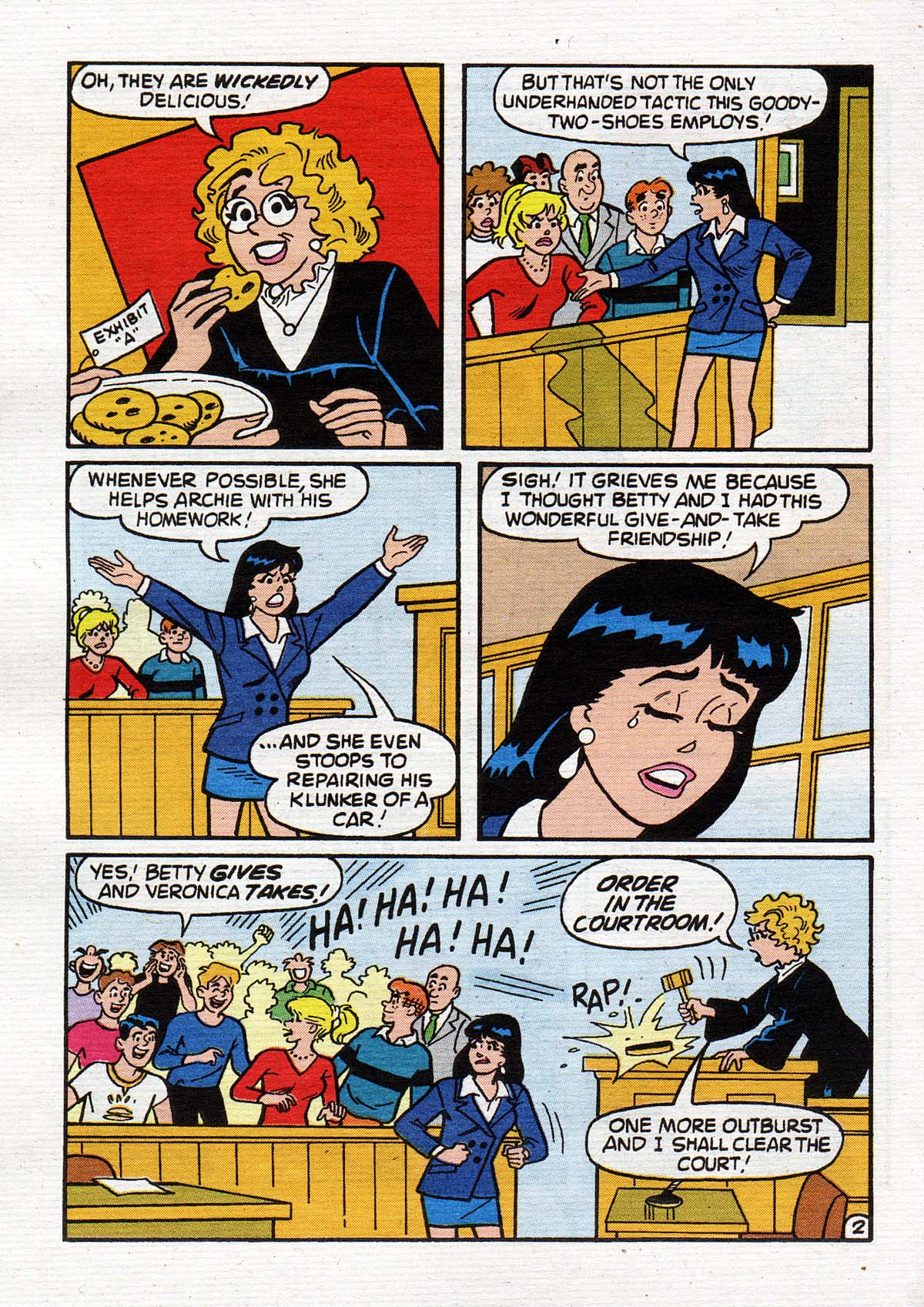 Read online Betty and Veronica Digest Magazine comic -  Issue #147 - 71