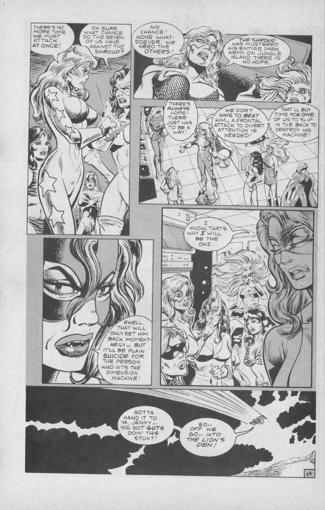 Read online Femforce comic -  Issue #34 - 38