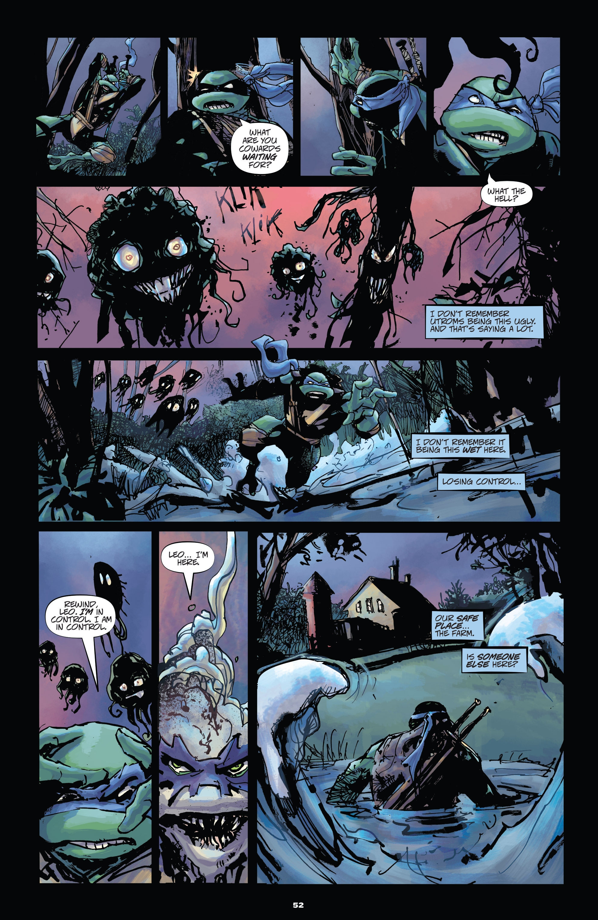 Read online Teenage Mutant Ninja Turtles Universe comic -  Issue # _Inside Out Director's Cut - 54