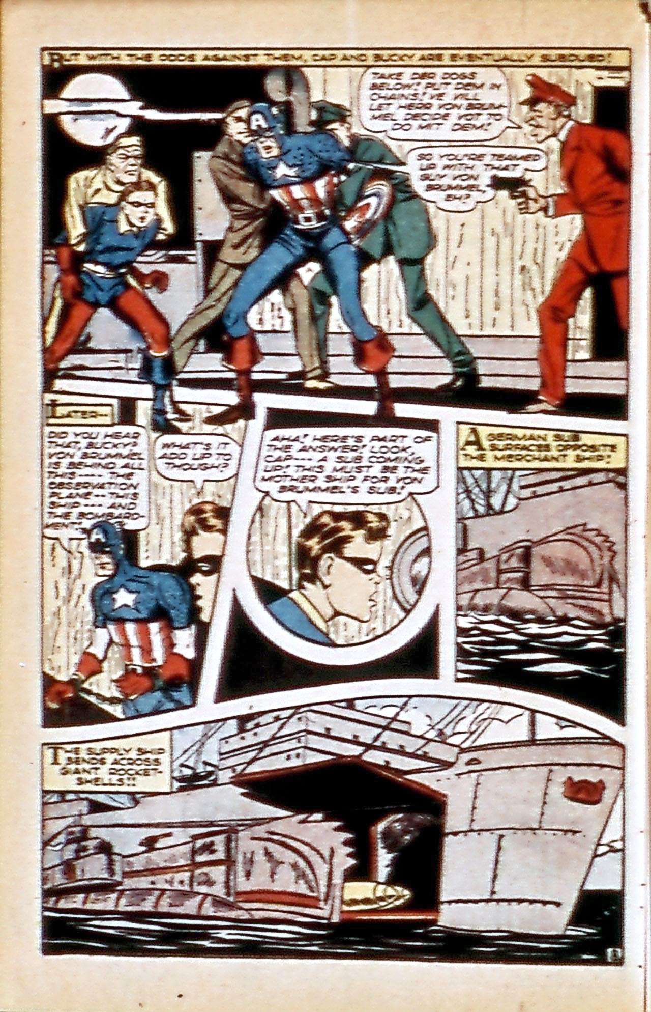 Read online Captain America Comics comic -  Issue #39 - 41