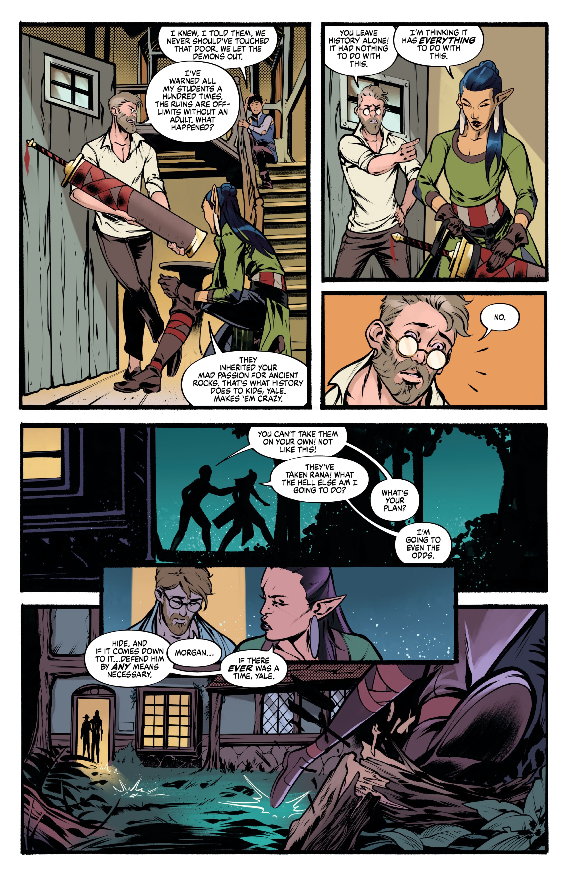 Read online Dryad comic -  Issue #2 - 11