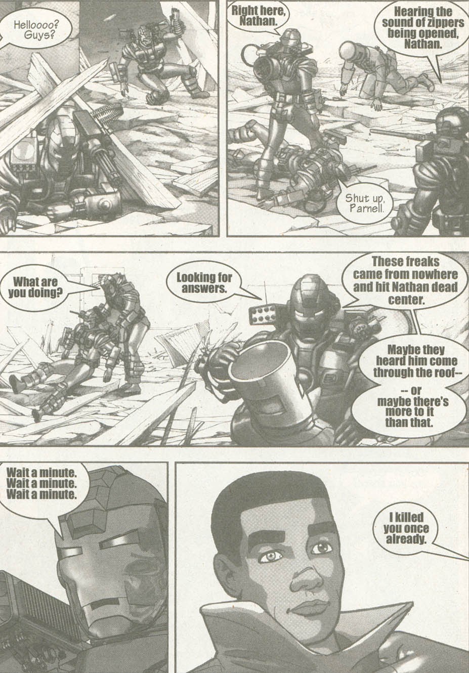 Read online U.S. War Machine comic -  Issue #6 - 27