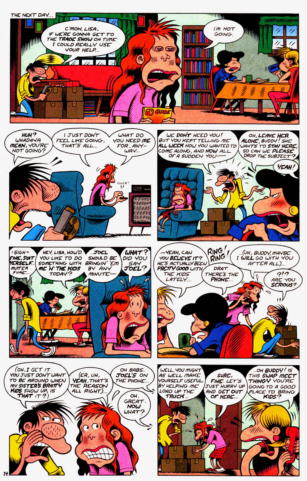 Read online Hate comic -  Issue #23 - 16