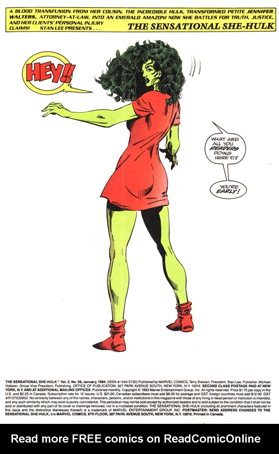 Read online The Sensational She-Hulk comic -  Issue #59 - 2