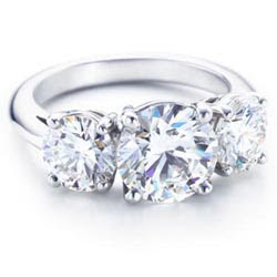 romantic diamond ring