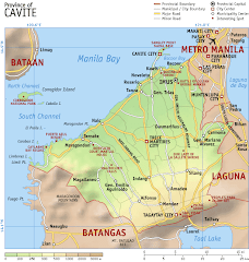 Map of Cavite