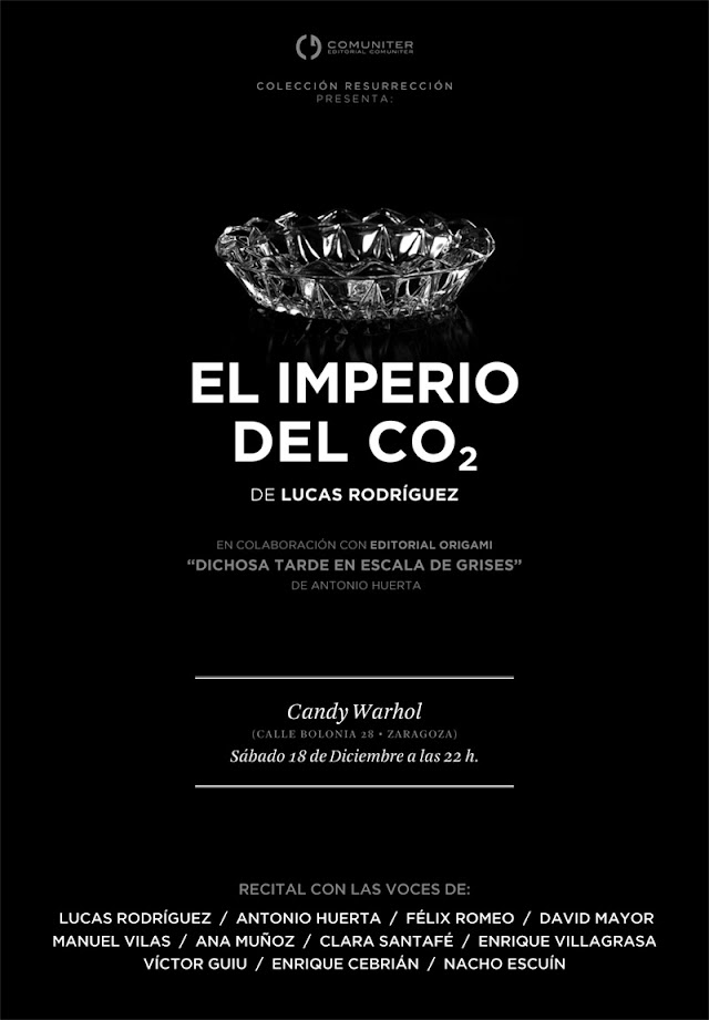 presentación del libro El Imperio del CO2 de Lucas Rodríguez Luis