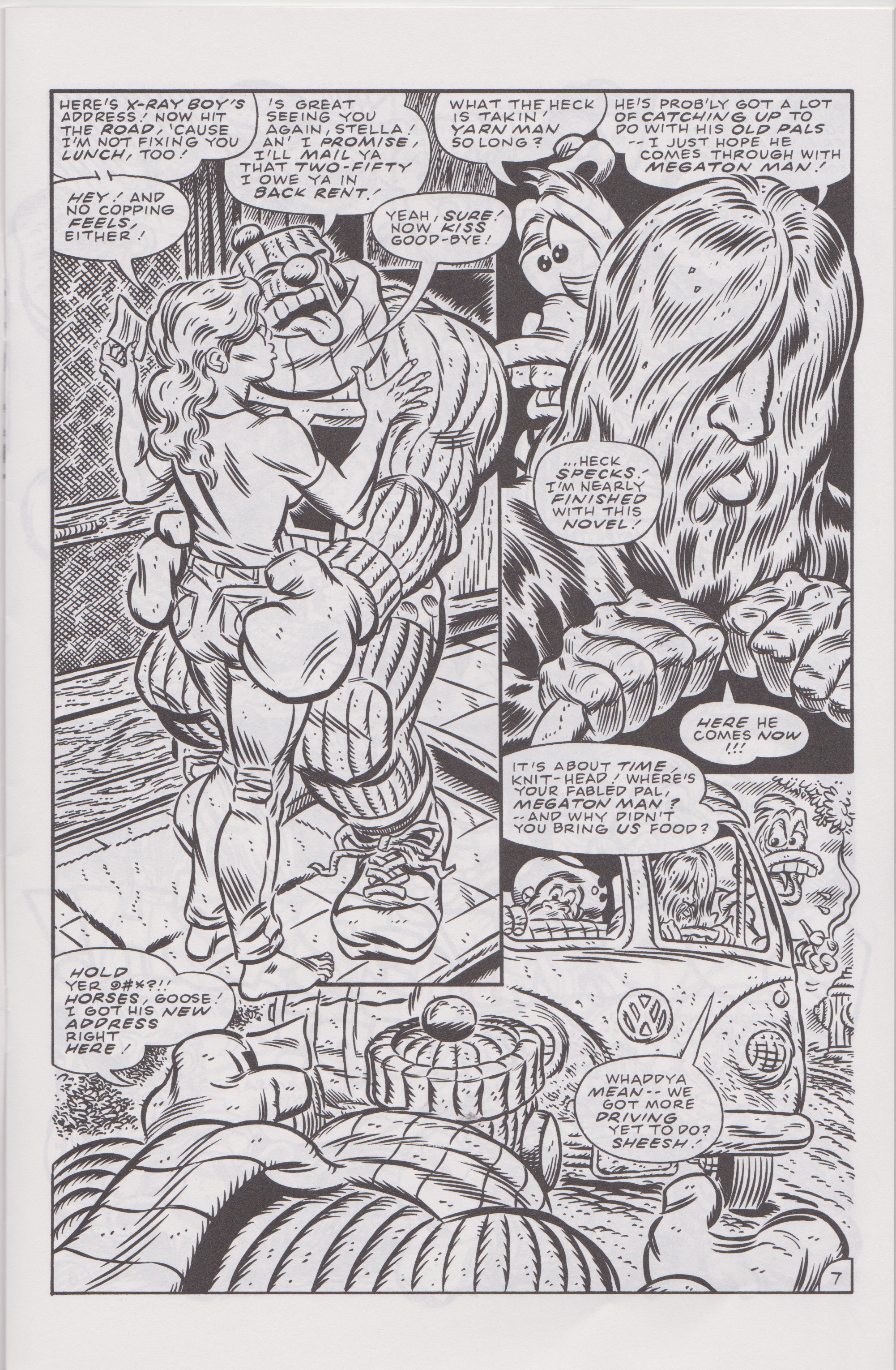 Read online Don Simpson's Bizarre Heroes comic -  Issue #11 - 9