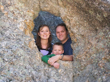 Family in the rock