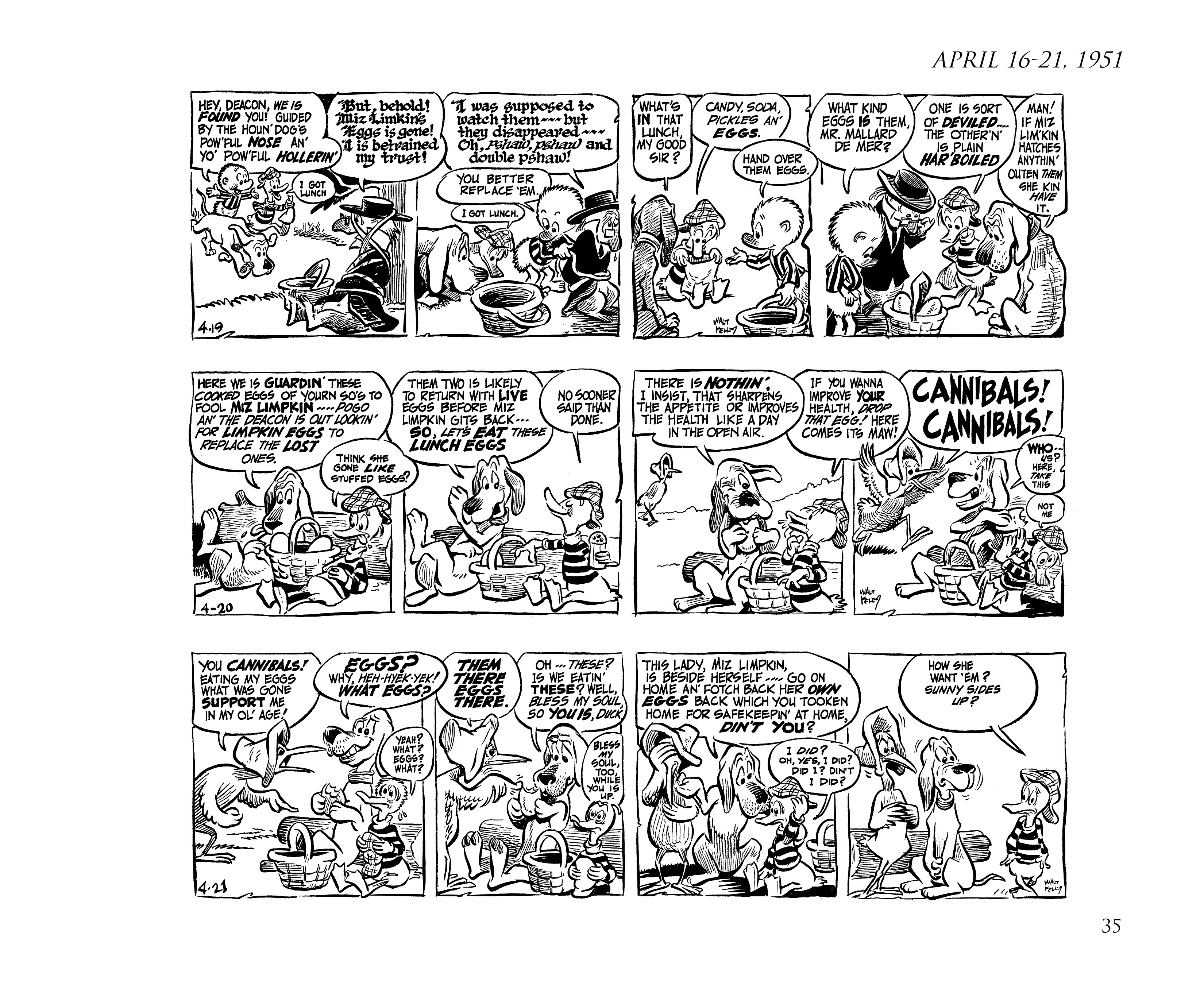 Read online Pogo by Walt Kelly: The Complete Syndicated Comic Strips comic -  Issue # TPB 2 (Part 1) - 53