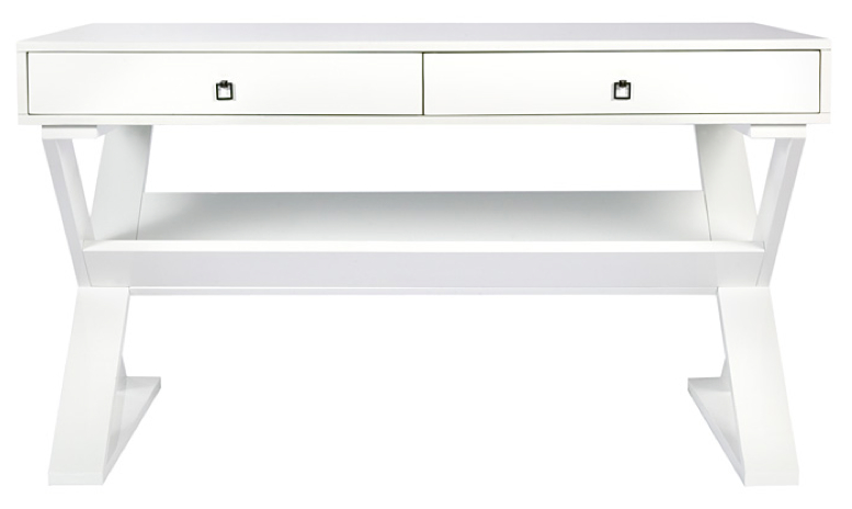 Knight Moves White Out Jett Desk Z Gallerie