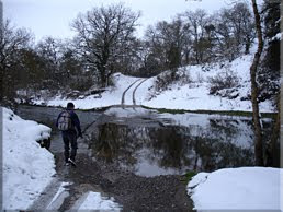 Cruzamos el río Zaia