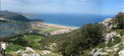 Panorámica desde Buciero