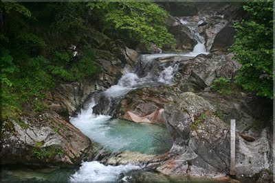 Cascada vista desde el puente