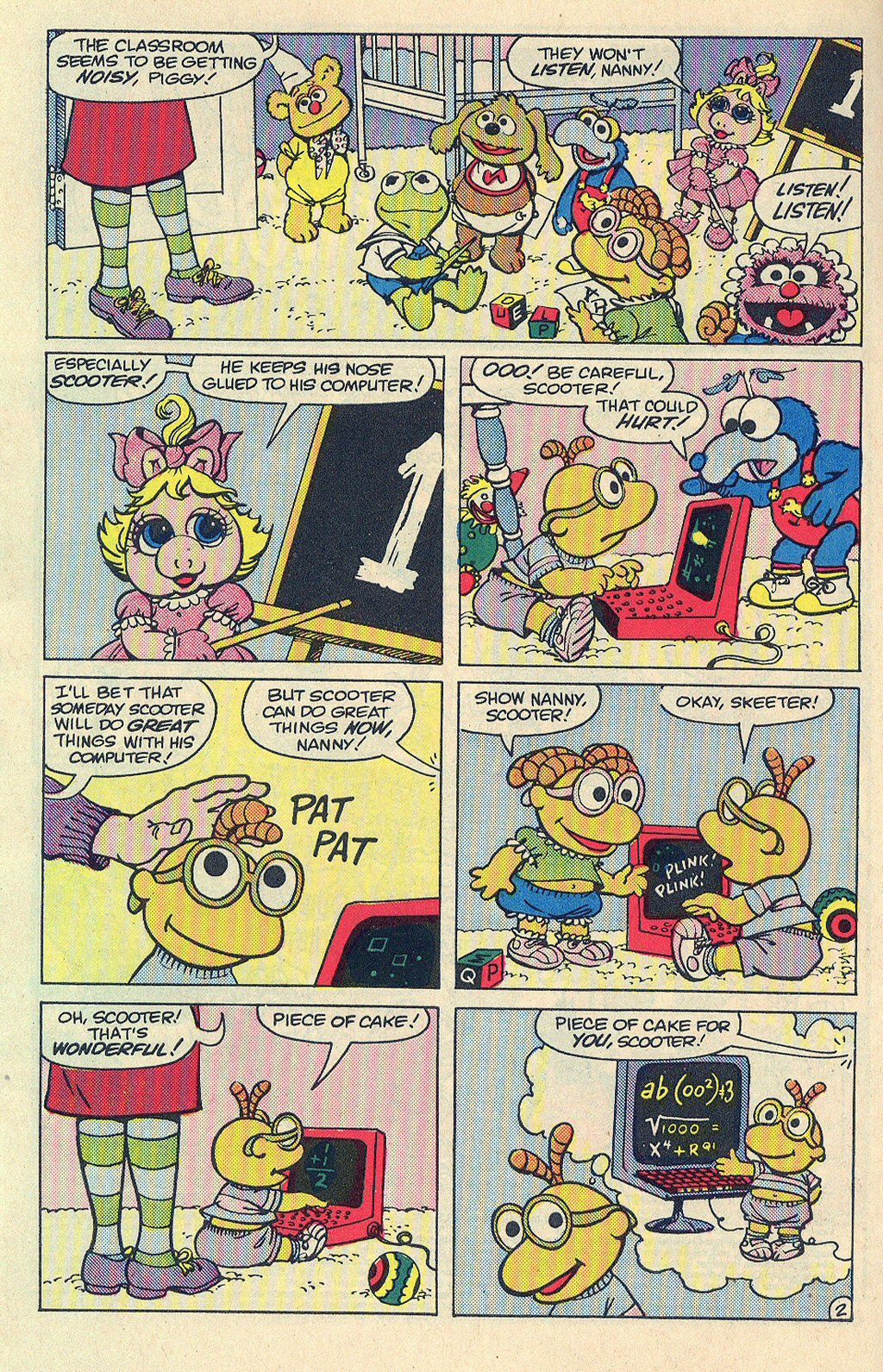 Read online Muppet Babies comic -  Issue #6 - 4