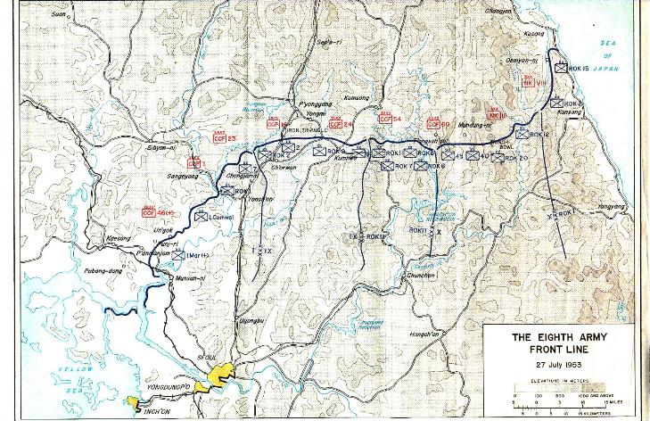 Korean War Dmz Map