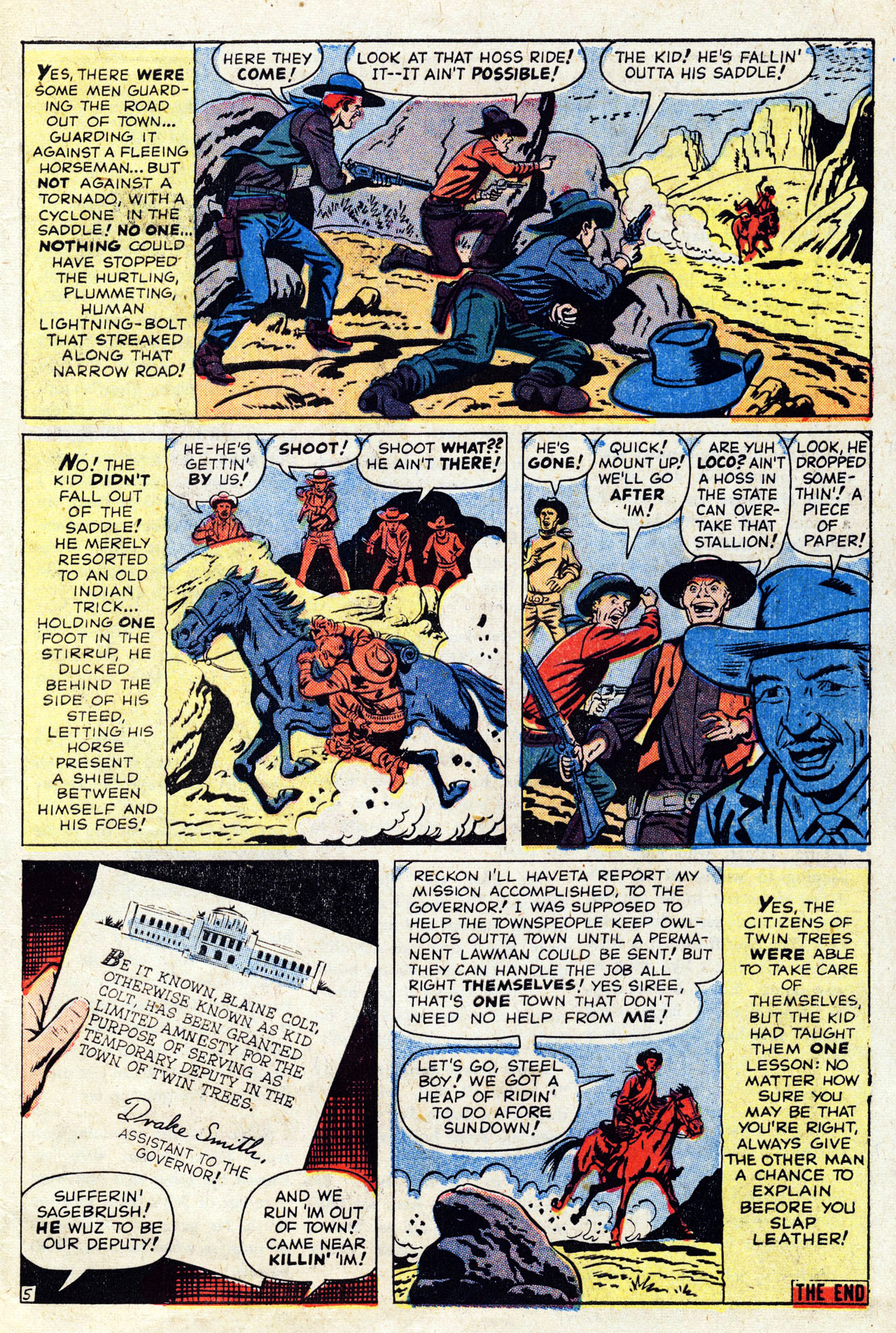 Read online Gunsmoke Western comic -  Issue #57 - 7