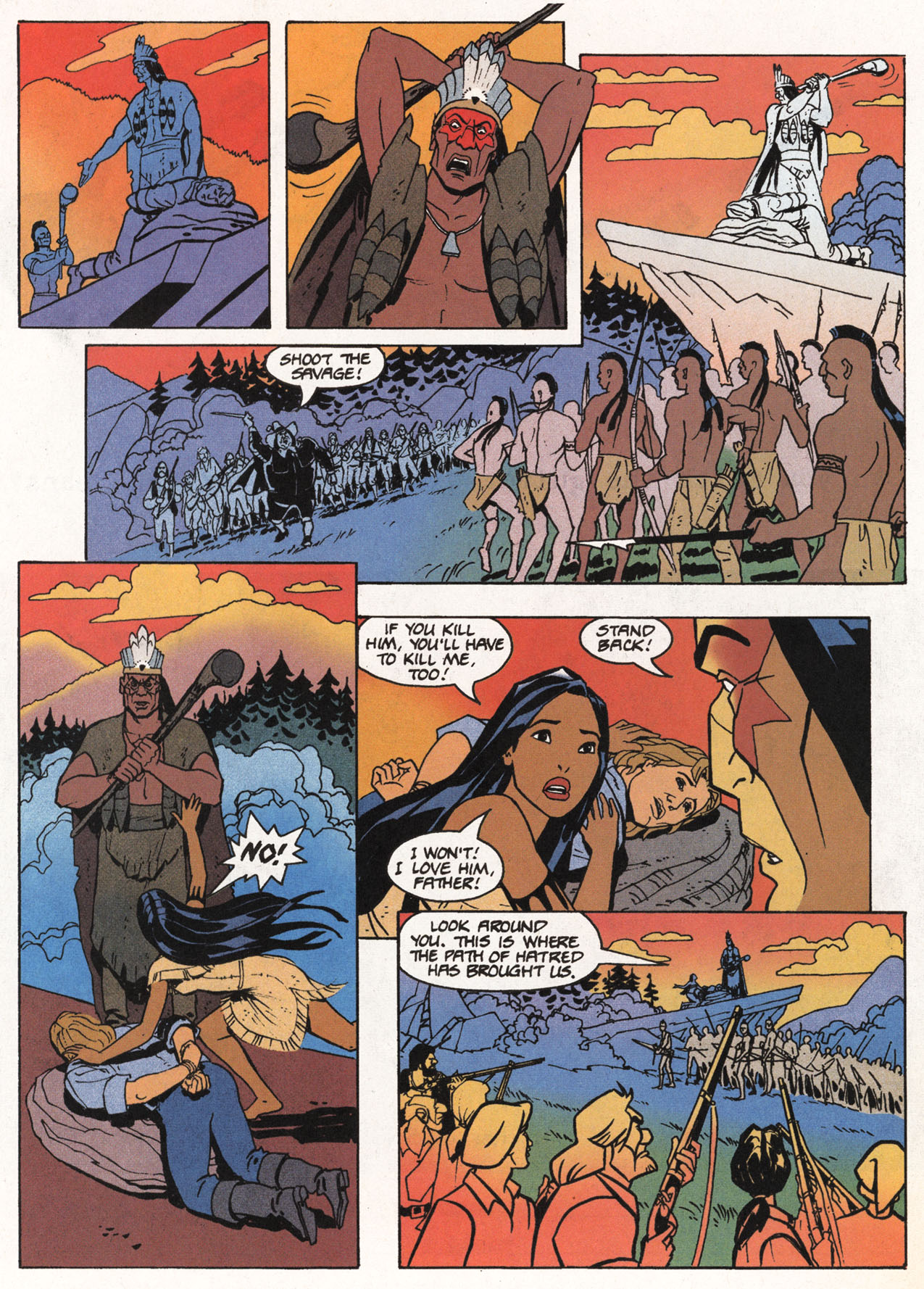 Read online Disney's Pocahontas comic -  Issue #2 - 26